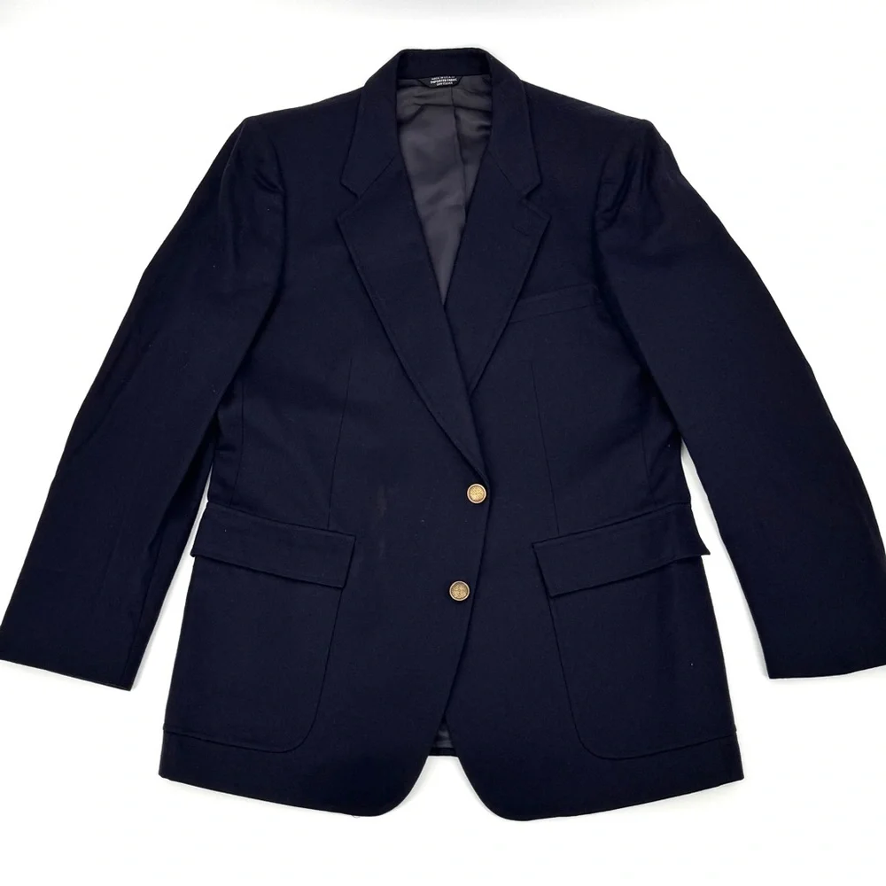 Crafters Lot of 3 (5 lb) 100% Pure Wool Navy Men’s Blazers for Upcycle/Repurpose
